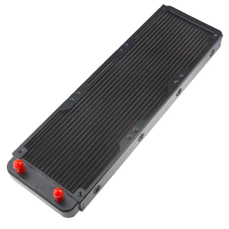 BXQINLENX 18 Pipe Aluminum Heat Exchanger Radiator for PC CPU CO2 Laser Water Cool System Computer 360mm(A) - Image 5